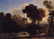 Claude Lorrain Italian Landscape oil painting on canvas